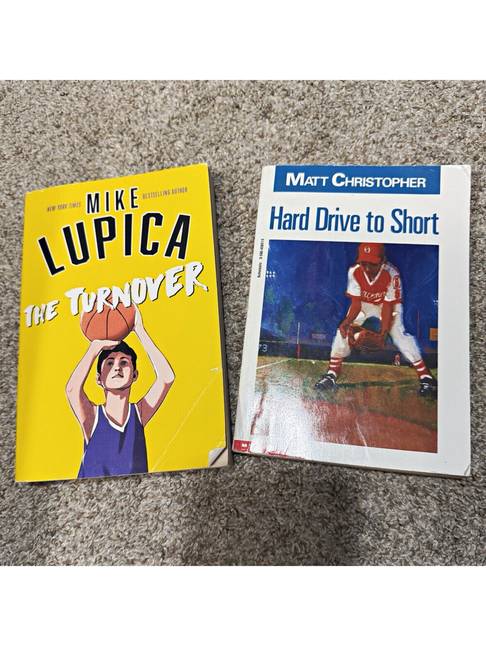 Scholastic The Turnover & Hard Drive to Short Lupica/Christopher PB Illustrated